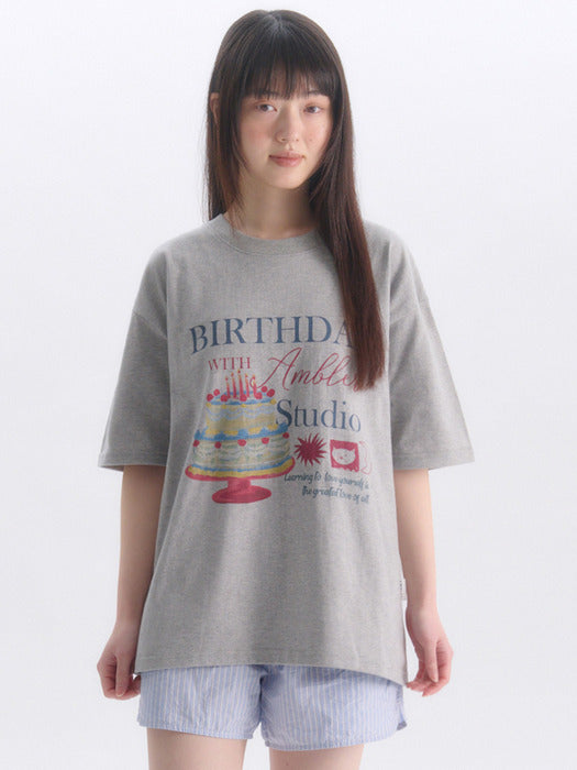Ambler Happybirthday T-Shirts (Melange)