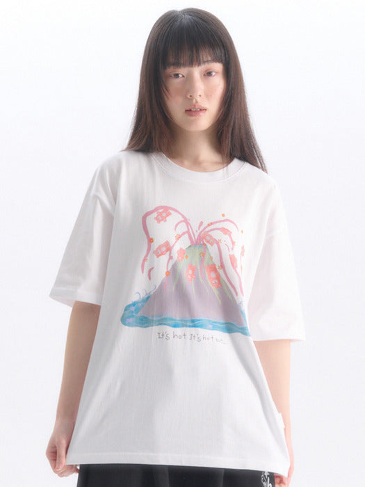 Ambler The Soft Volcano Tee T-Shirts (White)