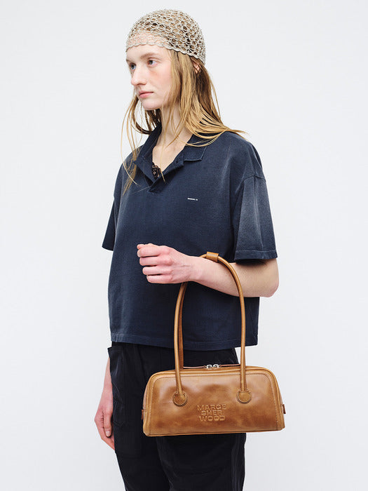 Margesherwood Soft Boston EW saddle brown pull-up