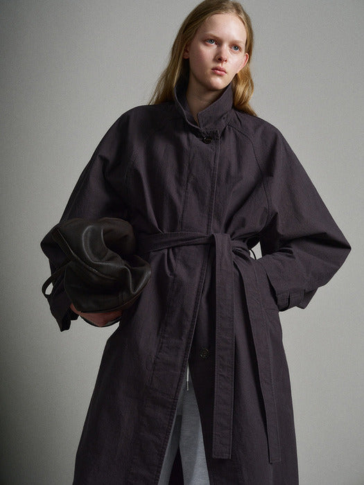 [facade pattern] 유틸리티 트렌치 Coat_charcoal