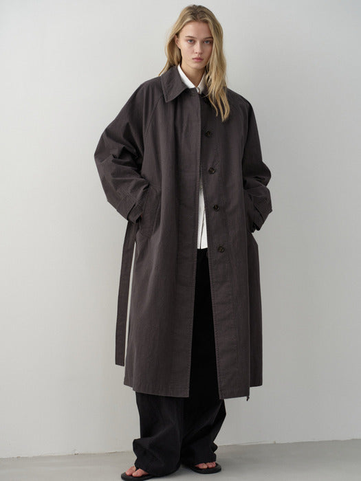 [facade pattern] 유틸리티 트렌치 Coat_charcoal