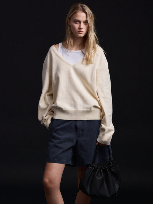 Facade Pattern Knitwear - butter