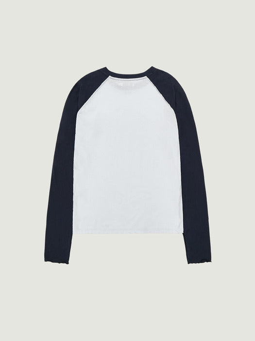 Grove 26Ps Soma Raglan L/S T-Shirt (Light Blue)