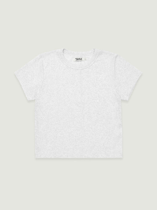 Grove 26Ps Clean T-Shirt (Melange Gray)