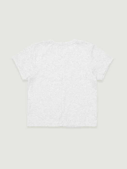 Grove 26Ps Clean T-Shirt (Melange Gray)