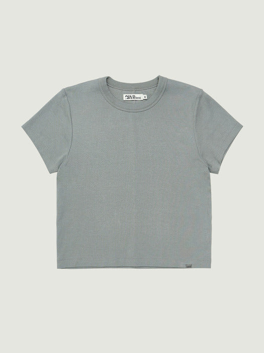 [grove] 26Ps Clean T-Shirt (Charcoal)