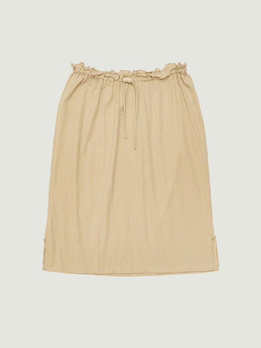 Grove 26Ps Soma Skirt (Beige)