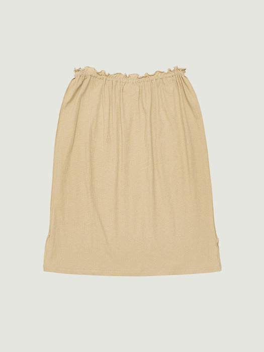 Grove 26Ps Soma Skirt (Beige)