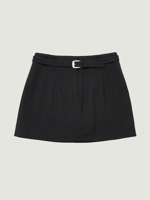 [grove] 26Ps Louis Skirt (Black)