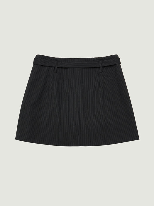 [grove] 26Ps Louis Skirt (Black)