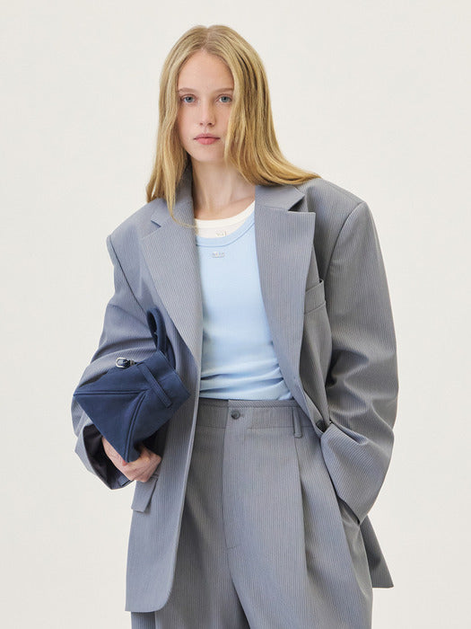 [grove] 26Ps Louis Jacket (Gray)