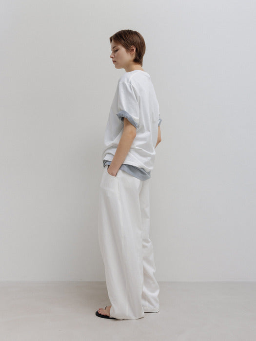 Moia organic cotton t-shirt (white)