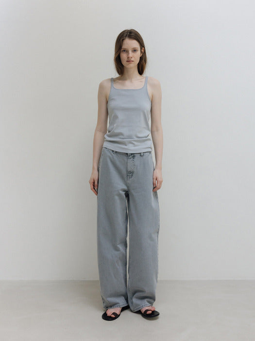 Moia plain sleeveless (pale blue)