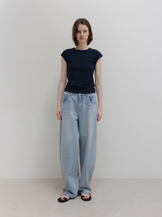 Moia washed denim (light indigo)