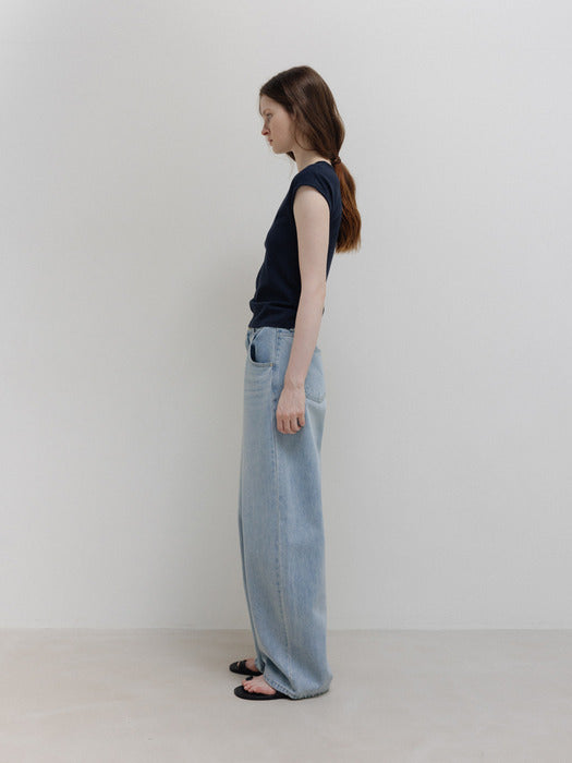 Moia washed denim (light indigo)