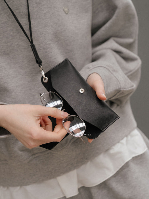 Tillidie Tid sunglass pouch Black