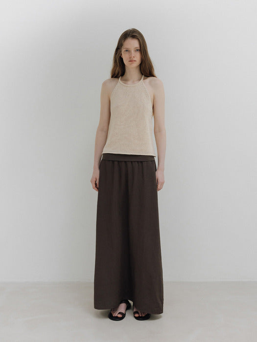 Moia halter knit (ivory)