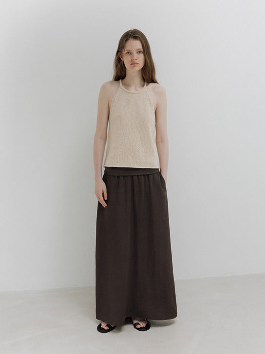 Moia halter knit (ivory)