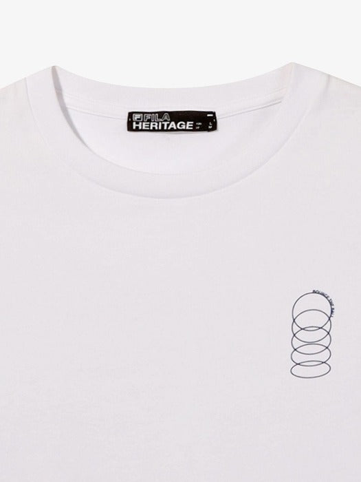 Fila Bounce Small Graphic Short Sleeve T-shirt 100