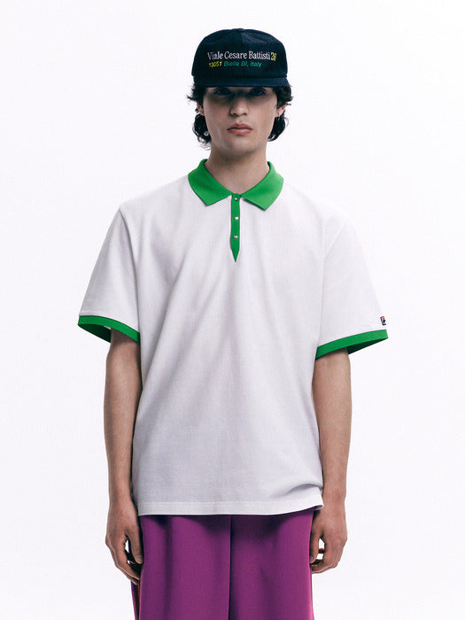Fila Pique Collar T-shirt 100