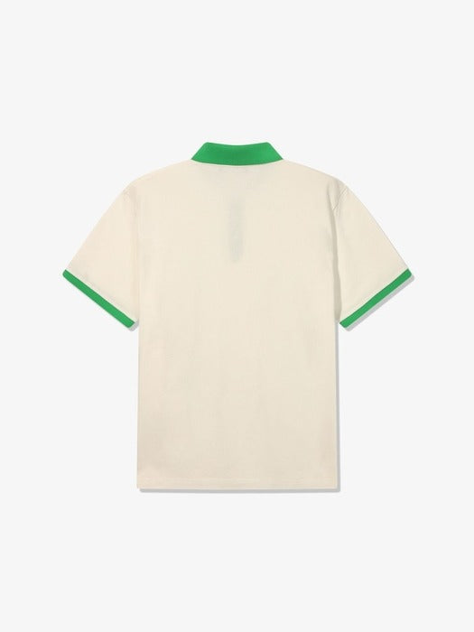 [fila] Pique Polo Shirt_FS262TS99U001_100