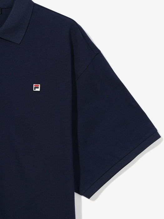 Fila Oversized Pique Short-Sleeve T-Shirt 462