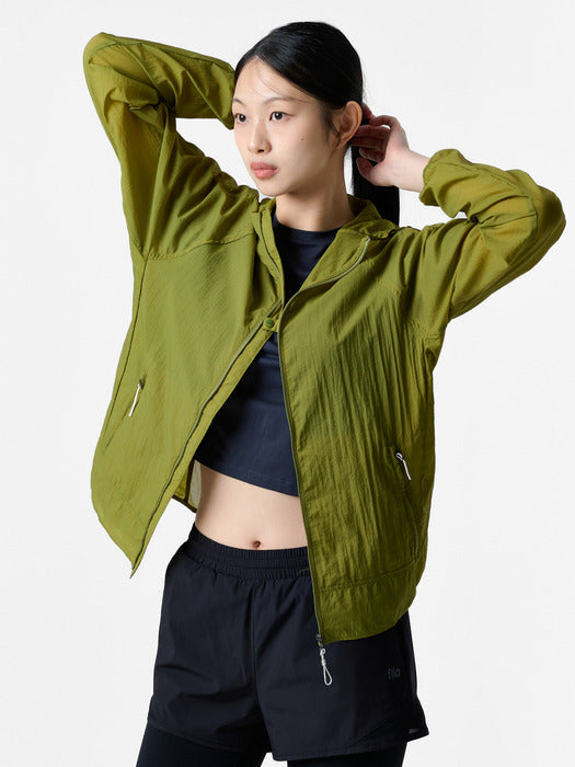 [fila] UV cut Ultra-lightweight Hoodie Windbreaker_FS262JK02X002_360