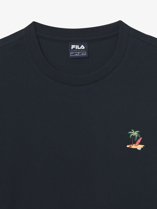 Fila Supima Emblem Short-Sleeve T-Shirt 472