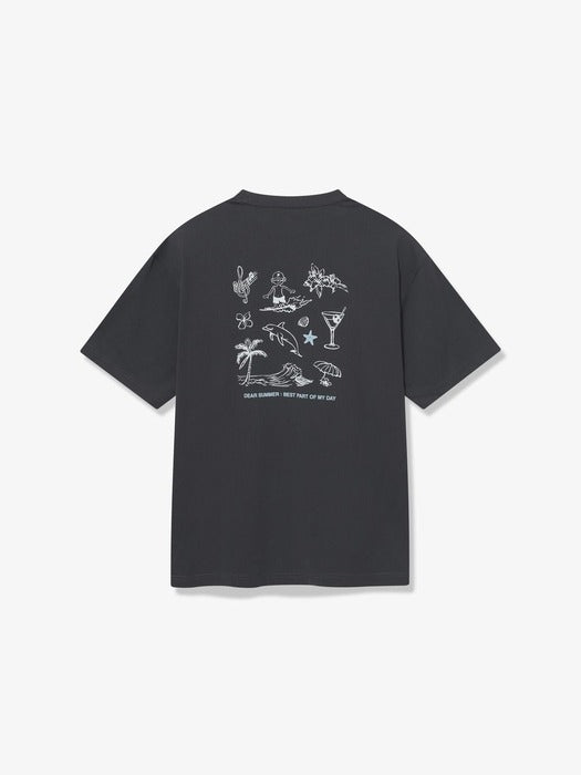 Fila Coldwave+ Summer Illustration Short-Sleeve T-shirt