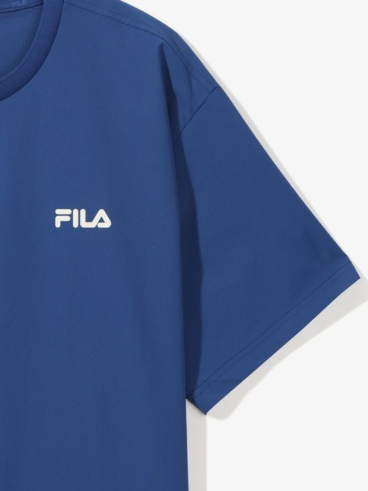 [fila] Essential Woven Short-Sleeve T-Shirt_FS262RS01X033_452