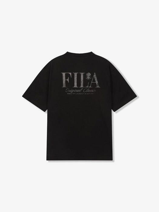 [fila] Coldwave+ Back Lettering Short Sleeve T-shirt_FS262RS01X034_001