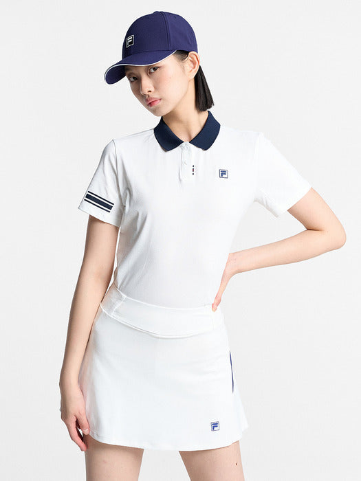 [fila] Tennis Sorona Color Block Polo Shirt_FS262TS11U003_191