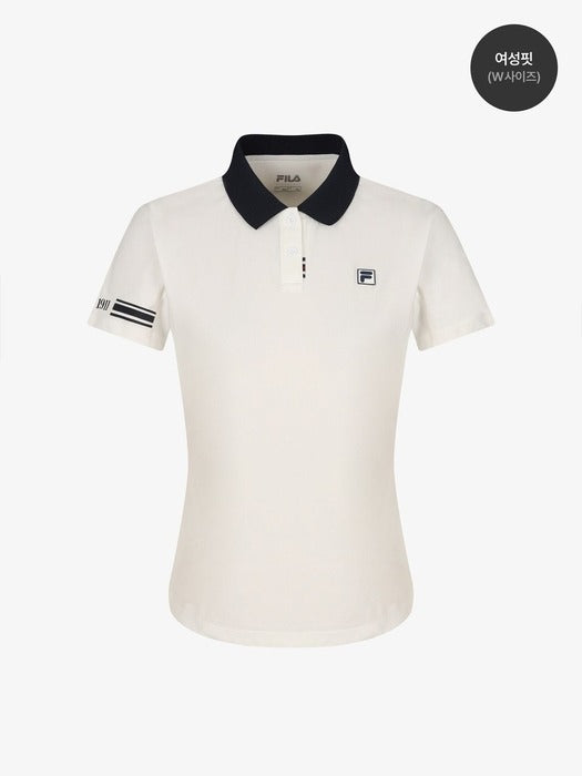 [fila] Tennis Sorona Color Block Polo Shirt_FS262TS11U003_191