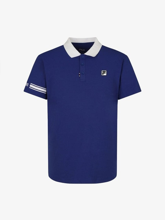 [fila] Tennis Sorona Color Block Collar T-shirt_FS262TS11U003_452