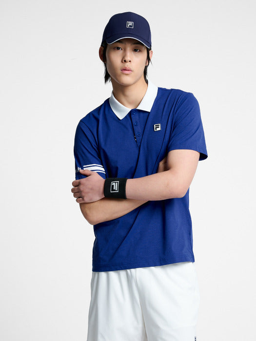 [fila] Tennis Sorona Color Block Collar T-shirt_FS262TS11U003_452