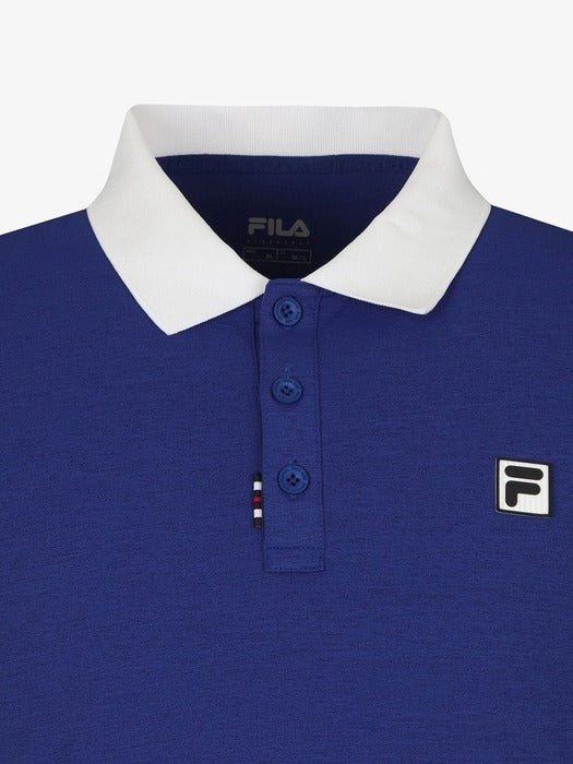 [fila] Tennis Sorona Color Block Collar T-shirt_FS262TS11U003_452
