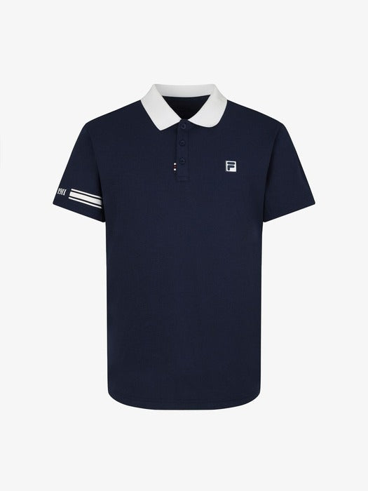 Fila Tennis Sorona Color Block Collar T-shirt 472