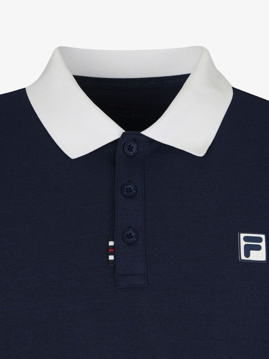 Fila Tennis Sorona Color Block Collar T-shirt 472