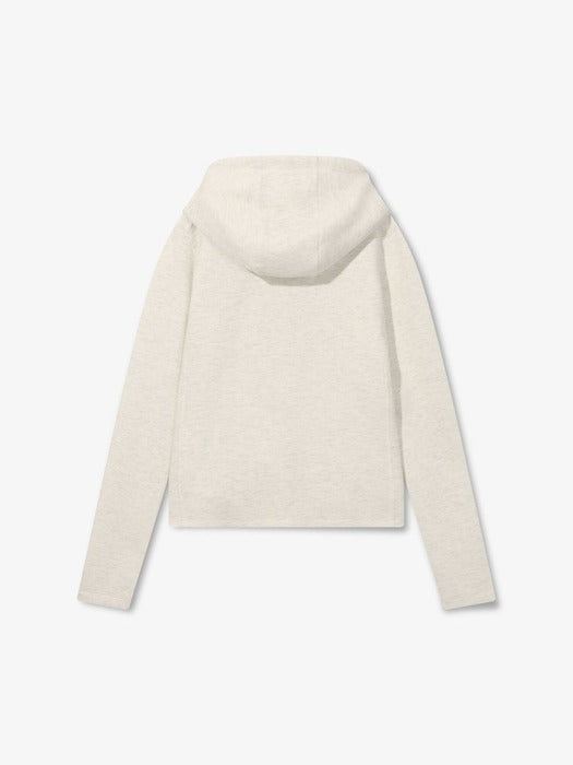 [fila] Women's Ribbed Hoodie Zip-up_FS261FT01F004_290