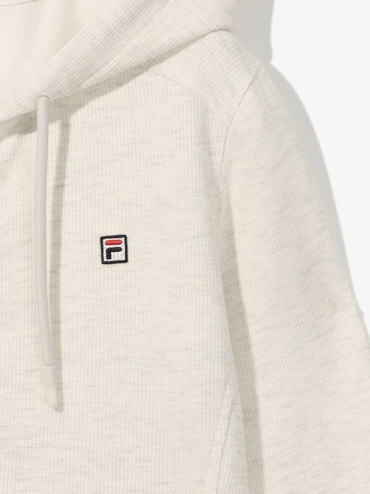 [fila] Women's Ribbed Hoodie Zip-up_FS261FT01F004_290