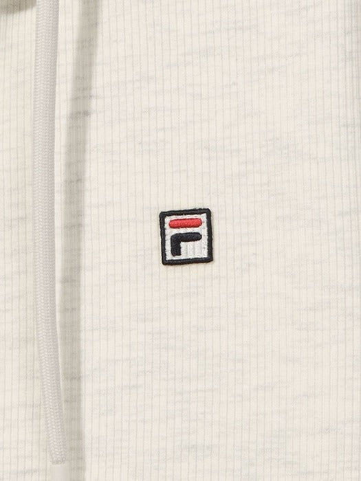 [fila] Women's Ribbed Hoodie Zip-up_FS261FT01F004_290