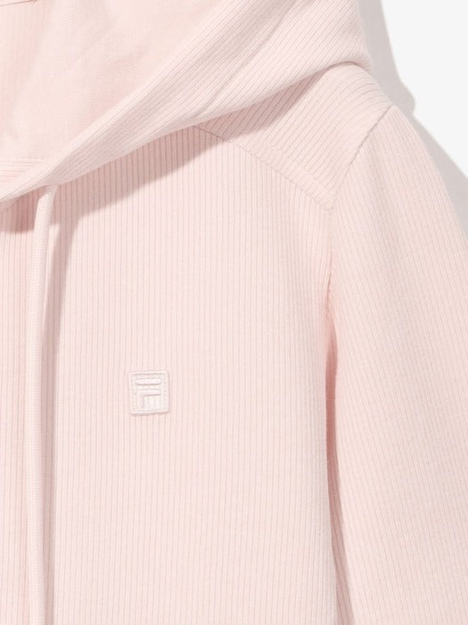 Fila Women's Ribbed Hoodie Zip-up 650