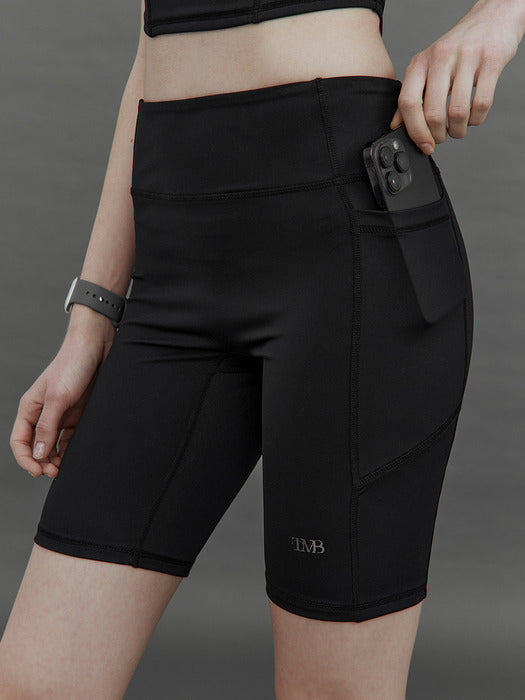 Wconcept_Treemingbird Tmb Active Flex Biker Shorts [ Black ]