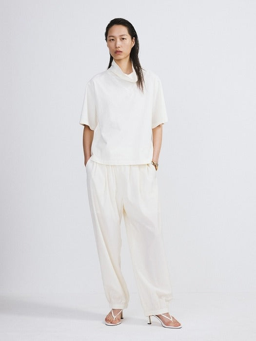 Recto Banding Jogger Suit Pants (Ivory)