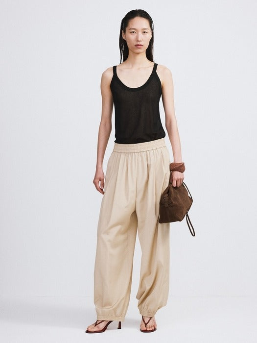 Recto Banding Jogger Suit Pants (Light Beige)