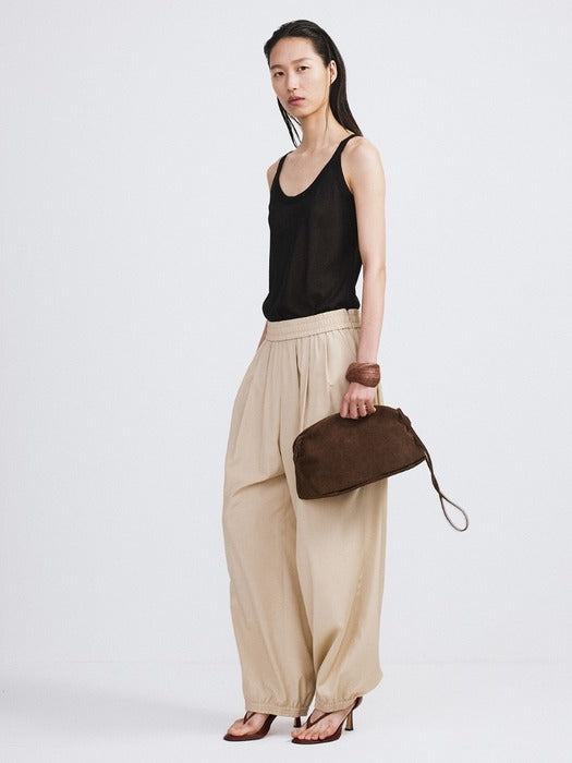 Recto Banding Jogger Suit Pants (Light Beige)