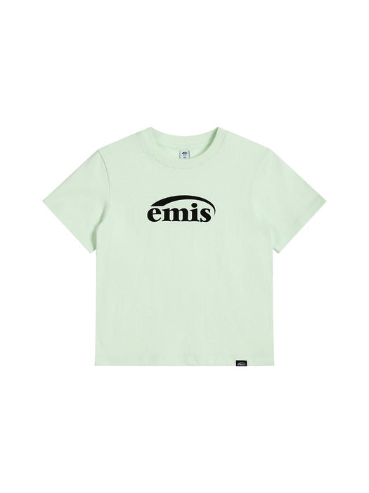 [emis] (K) NEW LOGO T-SHIRT-MINT