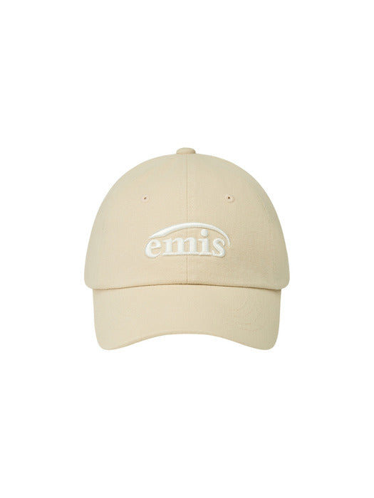 Emis (K) New Logo Ball Cap-Beige