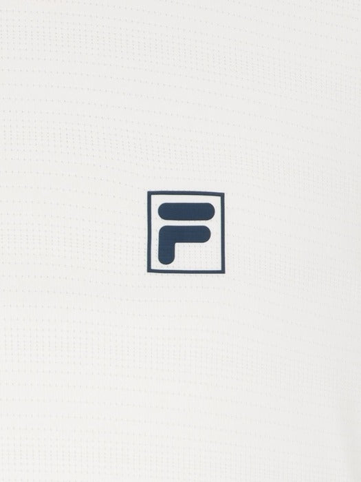 [fila] Tennis Round Neck Jacquard Short Sleeve T-Shirt_FS262RS11M001_191