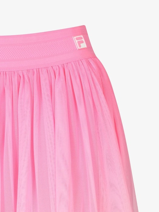 [fila] Tennis Power Net Gathered Skirt_FS262SK11F003_690